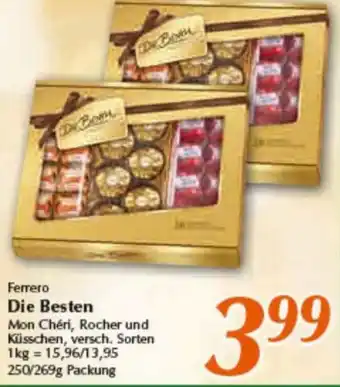 inkoop Ferrero Die Besten 250/269g Packung Angebot