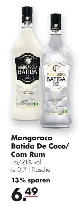 Handelshof Mangaroca Batida De Coco/Com Rum 0,7L Angebot