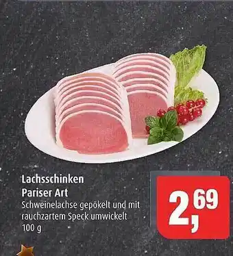 Markant Lachsschinken pariser art Angebot