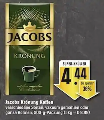 Scheck-in-Center Jacobs krönung kaffee Angebot