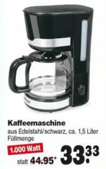 Repo Markt Kaffeemaschine 1.000 Watt Angebot