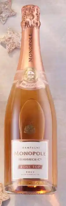 Galeria Markthalle Champagne Heidsieck Rosé Top 0,75 L Flasche Angebot