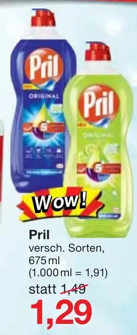 Jawoll Pril 675ml Angebot