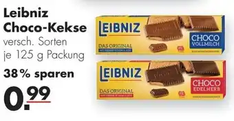 Handelshof Leibniz Choco Kekse 125g Angebot