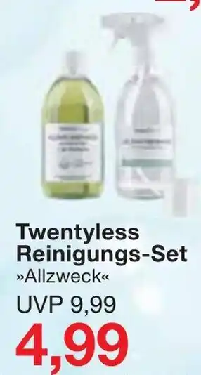 Jawoll Twentyless Reinigungs Set Angebot