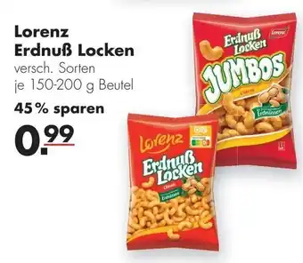 Handelshof Lorenz Erdnuß Locken 150-200g Beutel Angebot