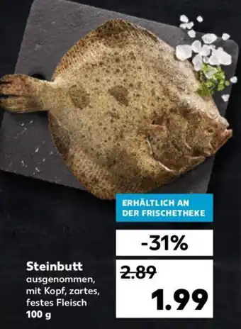 Kaufland Steinbutt 100 g Angebot