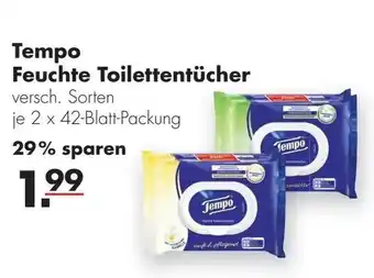 Handelshof Tempo Feuchte Toilettentücher Angebot