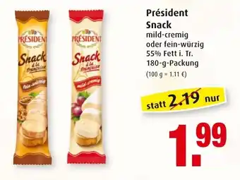 Markant Président Snack 180g Angebot