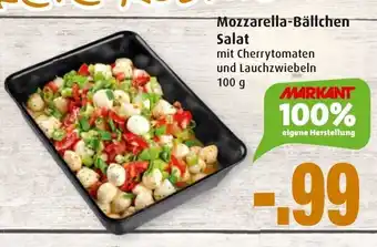 Markant Mozzarella Bällchen Salat 100g Angebot