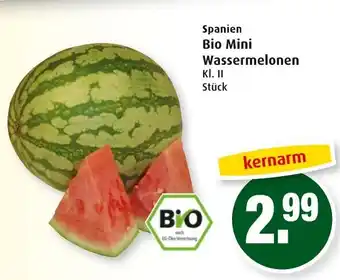 Markant Spanien Bio Mini Wassermelonen Angebot