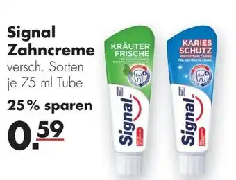 Handelshof Signal Zahncreme 75ml Angebot