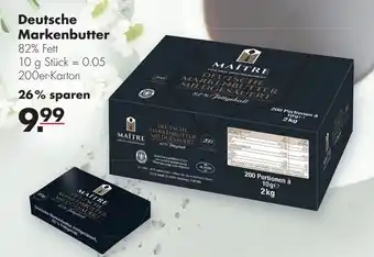 Handelshof Deutsche Markenbutter Angebot
