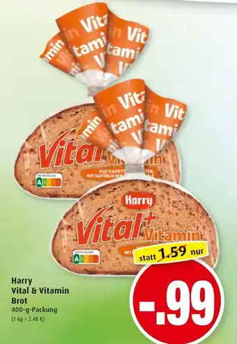 Markant Harry Vital & Vitamin Brot 400g Angebot