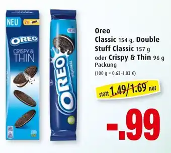 Markant Oreo Classic, Double Stuff Classic oder Crispy & Thin Angebot