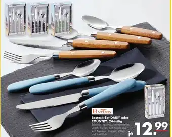 Handelshof Pintinox Besteck Set Daisy oder Country 24 teilig Angebot