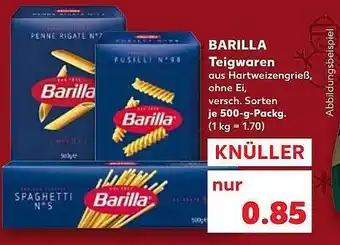 Kaufland Barilla teigwaren Angebot