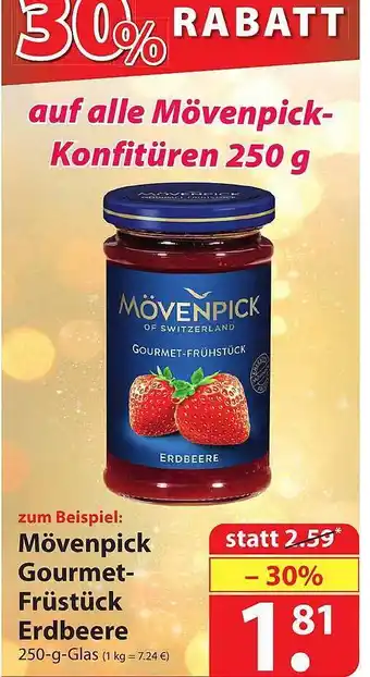 Famila Nord Ost Mövenpick gourmet-früstück erdbeere Angebot