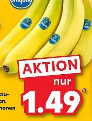 Kaufland Chiquita bananen Angebot