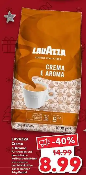 Kaufland Lavazza crema e aroma Angebot