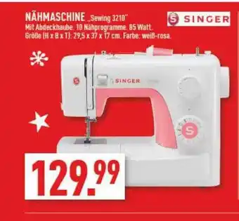 Marktkauf Singer nähmaschine „sewing 3210” Angebot