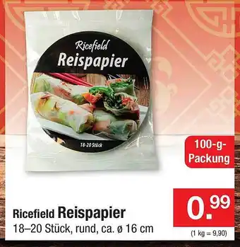 Zimmermann Ricefield reispapier Angebot