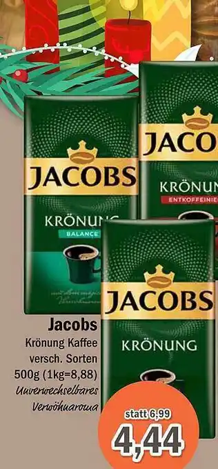 Aktiv Irma Jacobs krönung kaffee Angebot