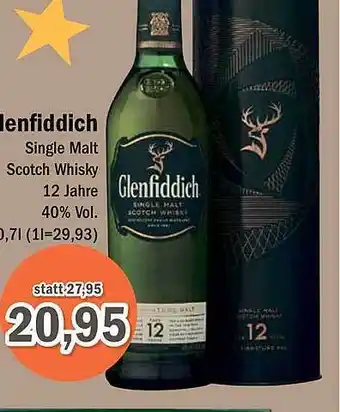 Aktiv Irma Glenfiddich single malt scotch whisky Angebot