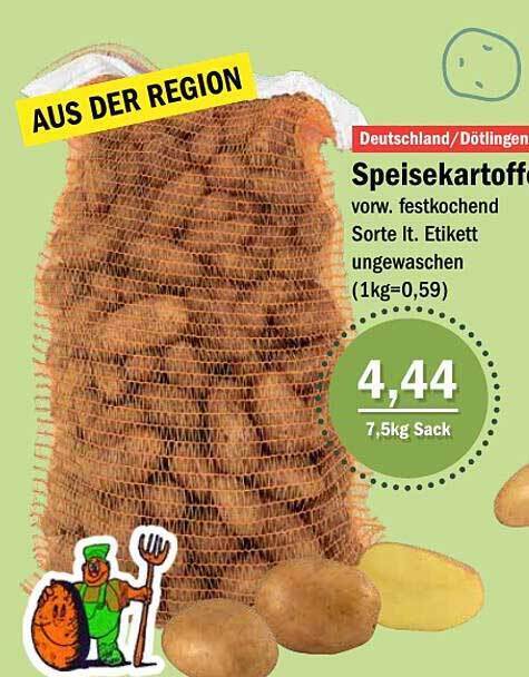 Speisekartoffeln Angebot bei Aktiv Irma