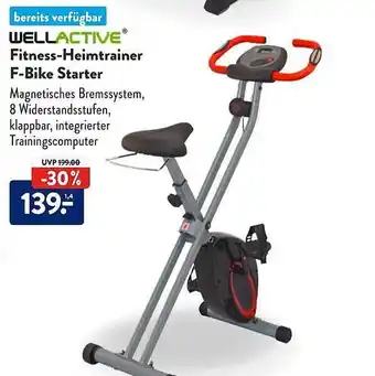 Aldi Süd Wellactive fitness-heimtrainer f-bike starter Angebot