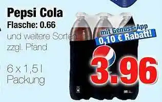 Edeka Scherer Pepsi cola Angebot