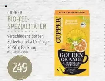 Edeka Struve Cupper bio-tee-spezialitäten Angebot