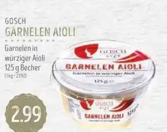 Edeka Struve Gosch garnelen aioli Angebot