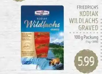 Edeka Struve Friedrichs kodiak wildlachs graved Angebot