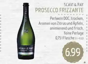 Edeka Struve Scavi & ray prosecco frizzante Angebot