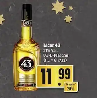 Scheck-in-Center Licor 43 Angebot