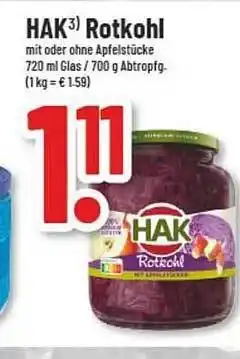 trinkgut Hak rotkohl Angebot