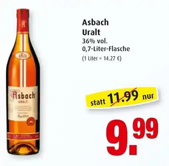 Markant Asbach Uralt 0,7L Angebot