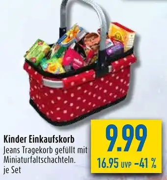 diska Kinder Einkaufskorb Angebot