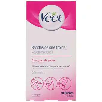 Action Veet kaltwachsstreifen Angebot