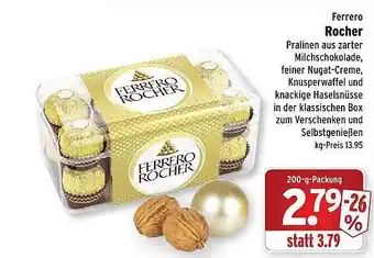 Wasgau Ferrero rocher Angebot