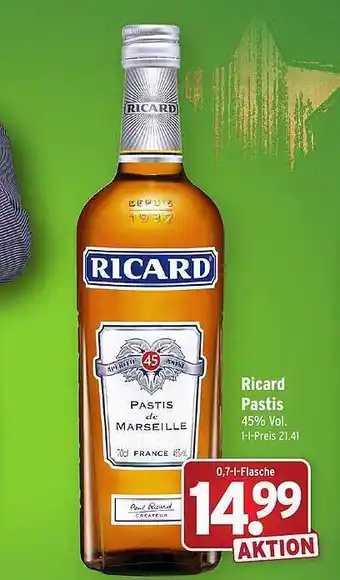 Wasgau Ricard pastis Angebot