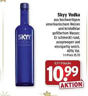 Wasgau Skyy vodka Angebot