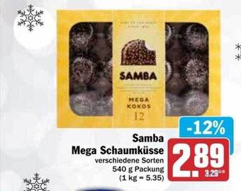 dodenhof Samba mega schaumküsse Angebot