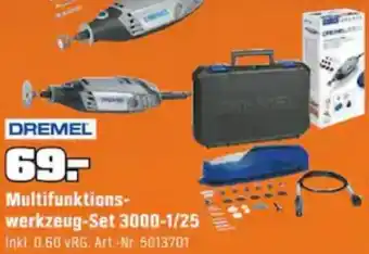 OBI Dremel Multifunktionswerkzeug Set 3000-1/25 Angebot