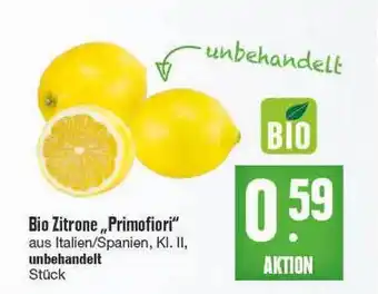 E Reichelt Bio Zitrone „primofiori” Angebot