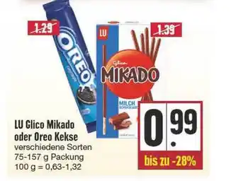 E Reichelt Lu Glico Mikado Oder Oreo Kekse 75-157g Angebot