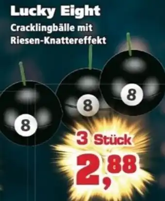 Thomas Philipps Lucky Eight Cracklingbälle mit Riesen Knattereffekt 3 Stück Angebot