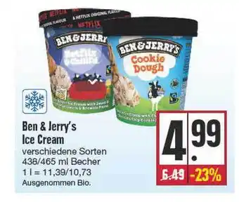 E Reichelt Ben & Jerry's Ice Cream 465ml Becher Angebot