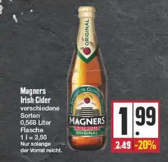 E Reichelt Magners Irish Cider Angebot